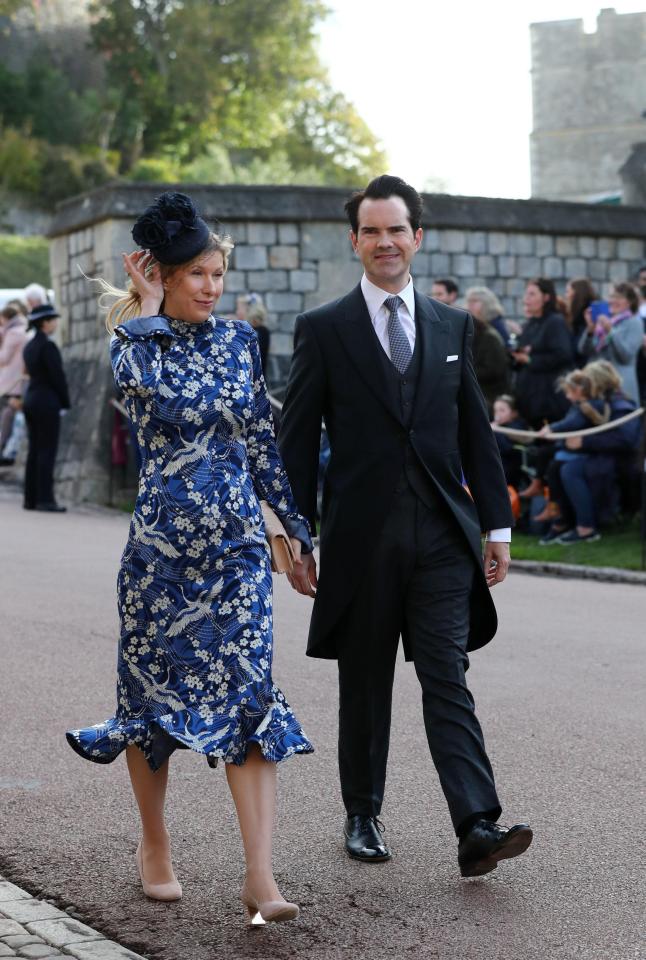  Karoline Copping and Jimmy Carr were among the A-list guests to be invited