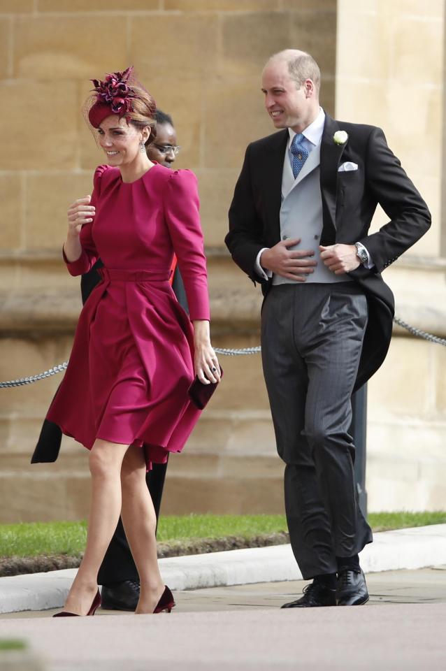  Kate Middleton and Prince William arrived for the big day