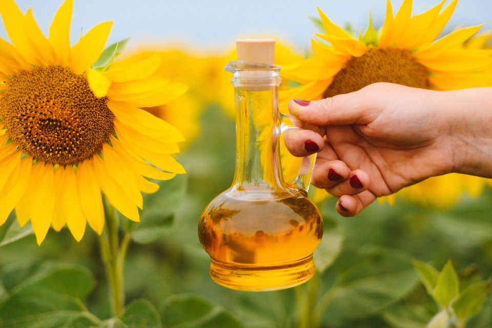 Sunflower is a lot cheaper than olive oil