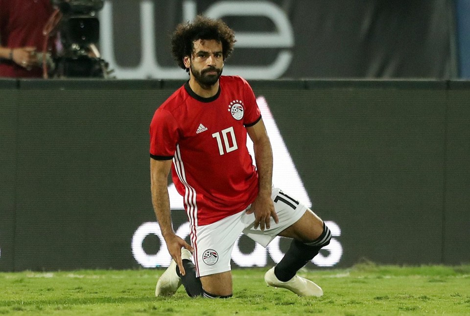 Mohamed Salah scored directly from a corner during the match