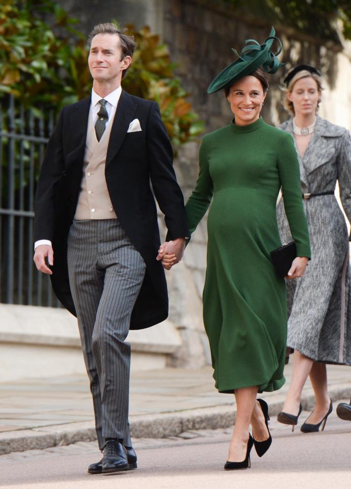  Pippa Middleton and husband James Matthews welcomed their first child yesterday