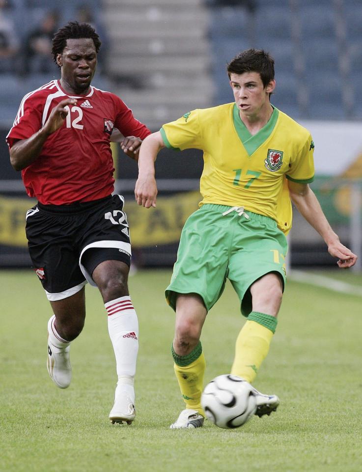  Bale made his Wales debut in January 2006