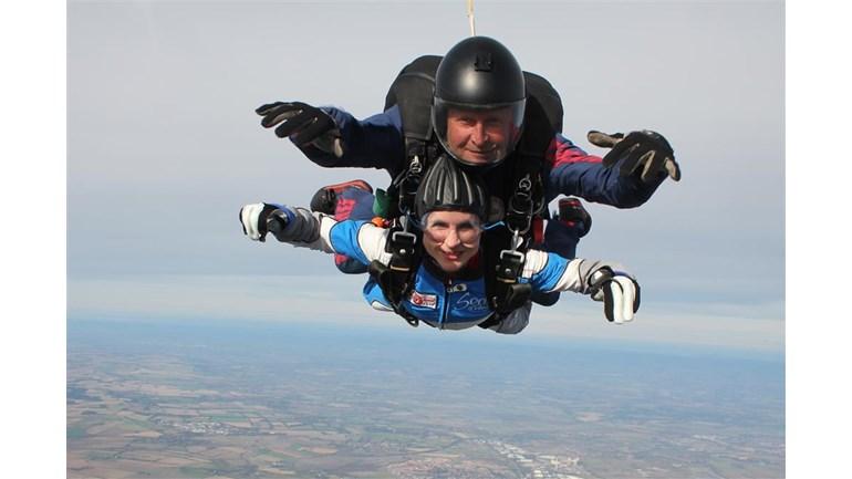  Victoria recently did her first skydive since the attempted murder