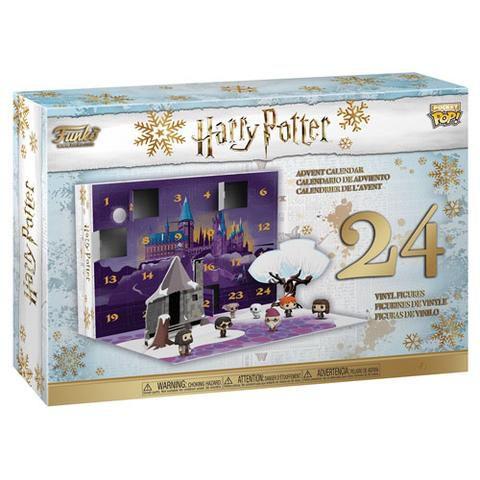  The advent calendar includes 24 mini figures for you to place outside Hagrid's hut