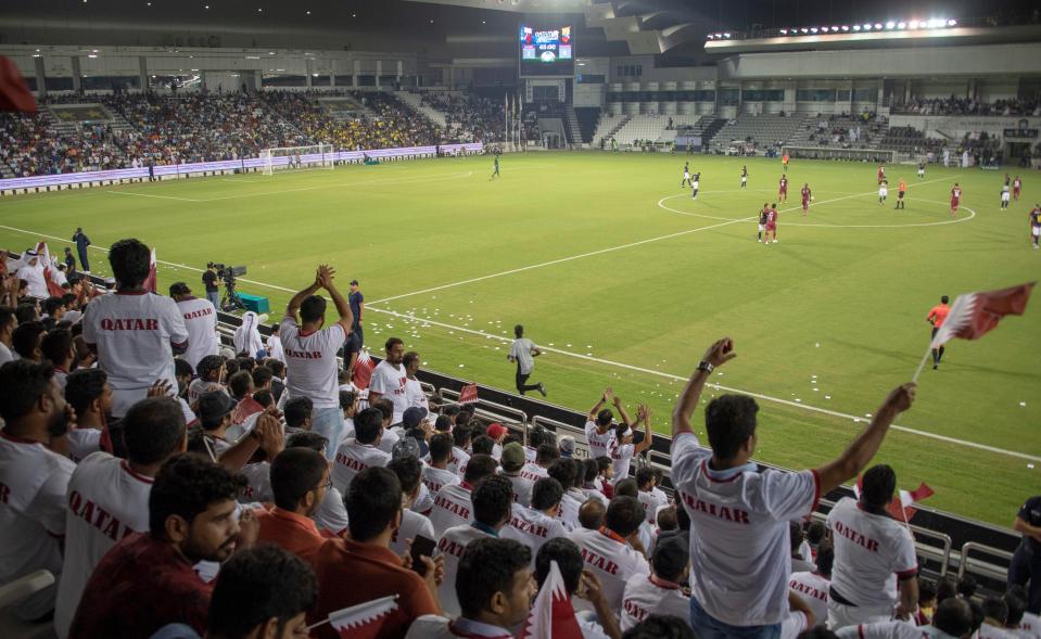  Fans faced stifling temperatures but Qatar authorities are promising new stadiums