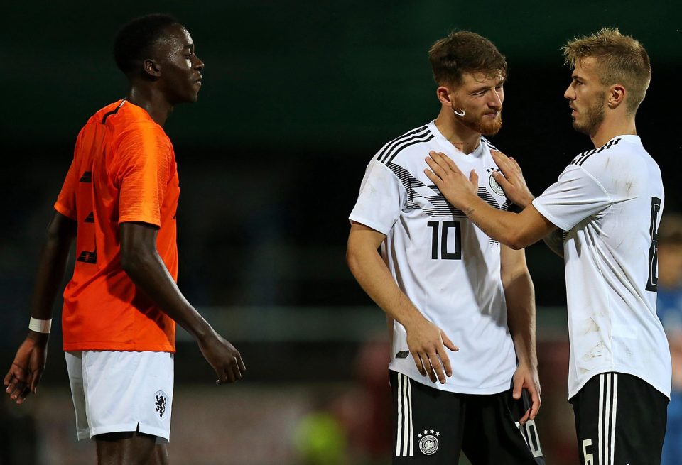  Jordan Teze spat at his opponent on Holland duty