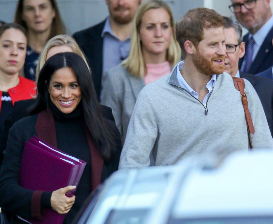 Harry and Meghan touched down in Sydney today to begin their royal tour