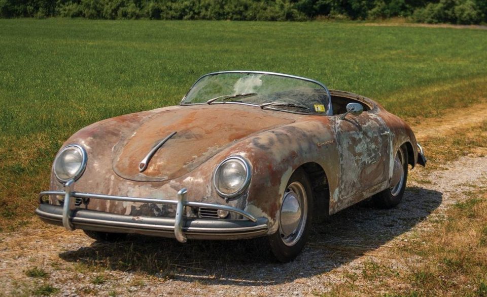  This rusty Porsche has been given a £115,000 price tag