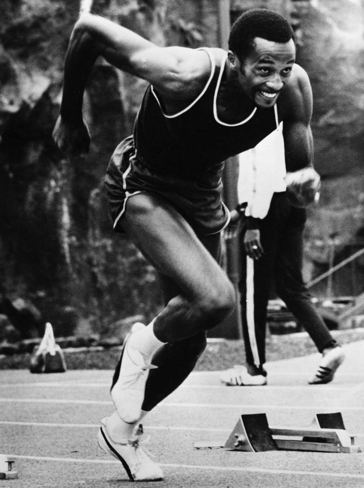  He never raced again at an Olympics after making the sign