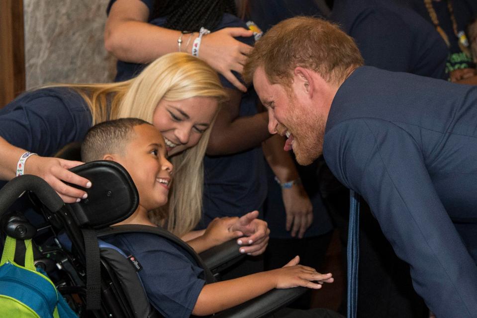  Both Meghan and Harry have a great rapport with children