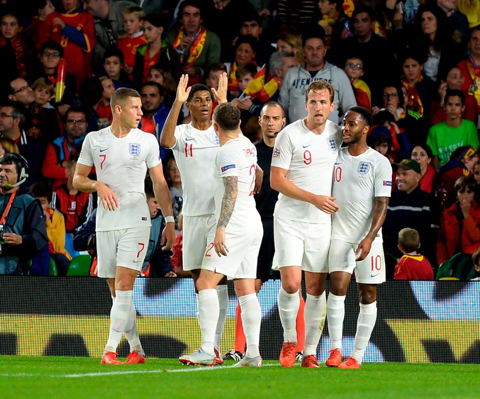  England were in dreamland after a first-half rout