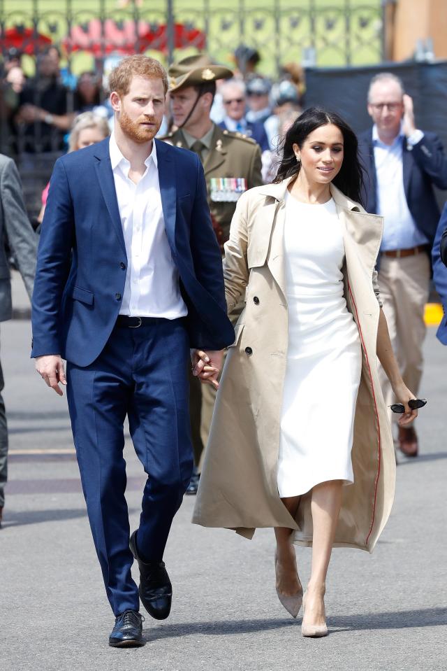  Prince Harry and pregnant Meghan Markle are in Australia for their first overseas tour as a married couple