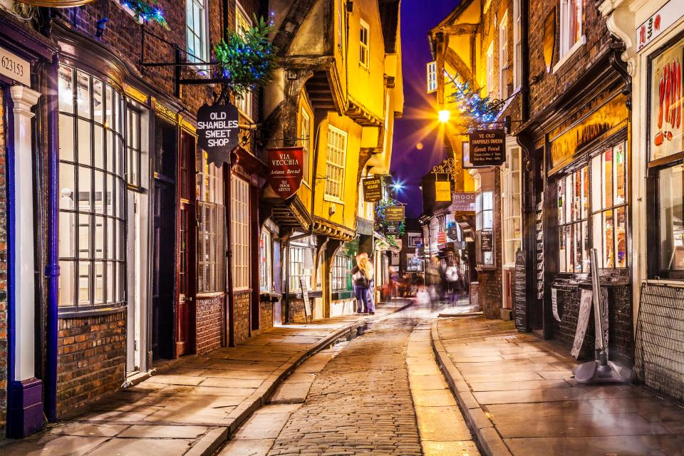  Browse the magical Christmas markets and quaint shops in York's medieval streets for festive gifts this year