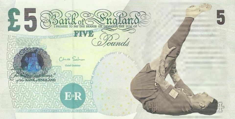  Kyle Walker joked that he would settle will being the face of a fiver