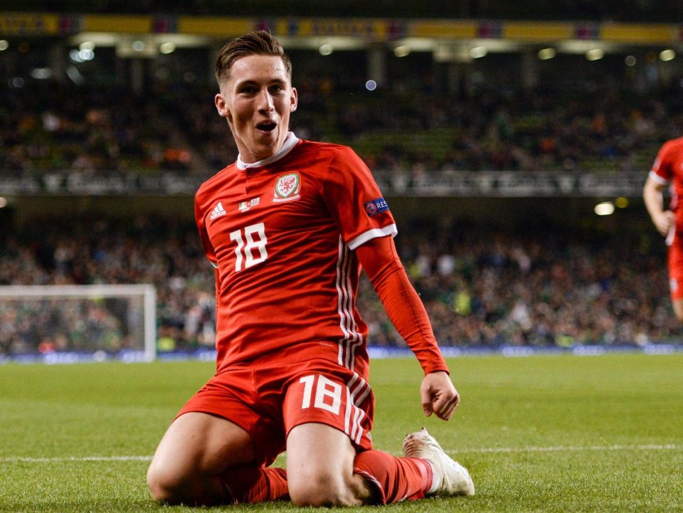  Harry Wilson's amazing free-kick helped Wales beat Ireland