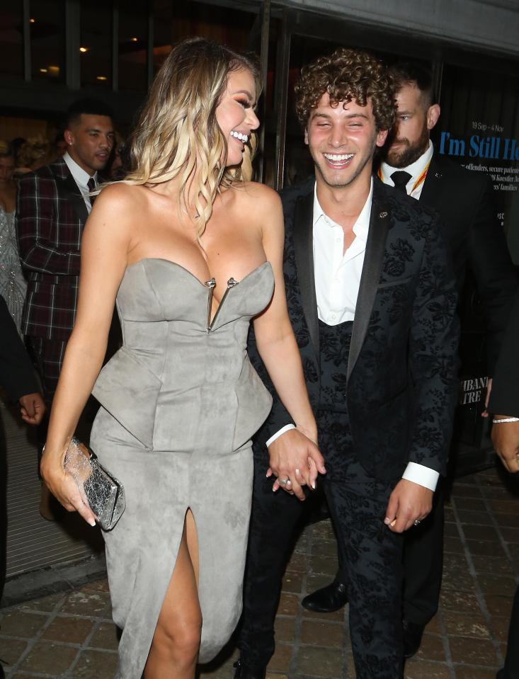  Eyal and Chloe Simms set tongues wagging earlier in the night when they left the Gala holding hands