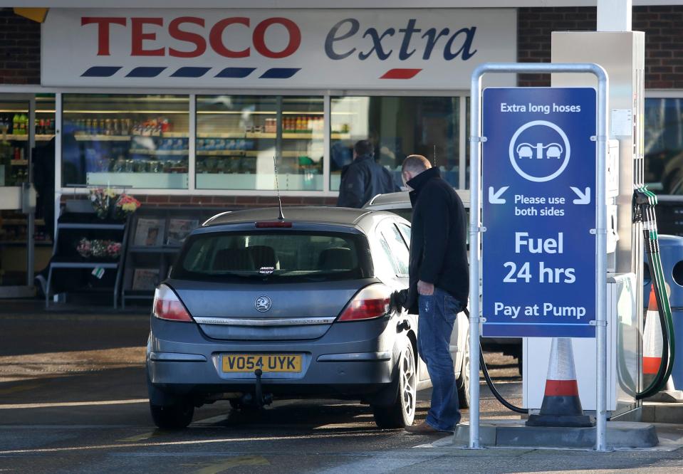  Motorists can get 10p a litre off fuel at Tesco