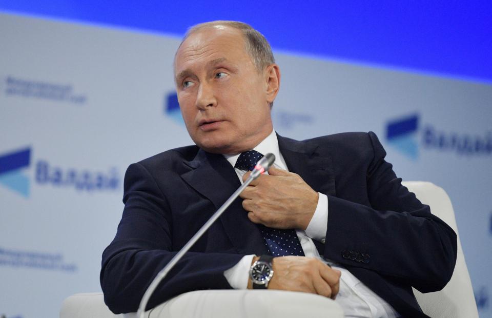  Vladimir Putin is accused of breaching the treaty