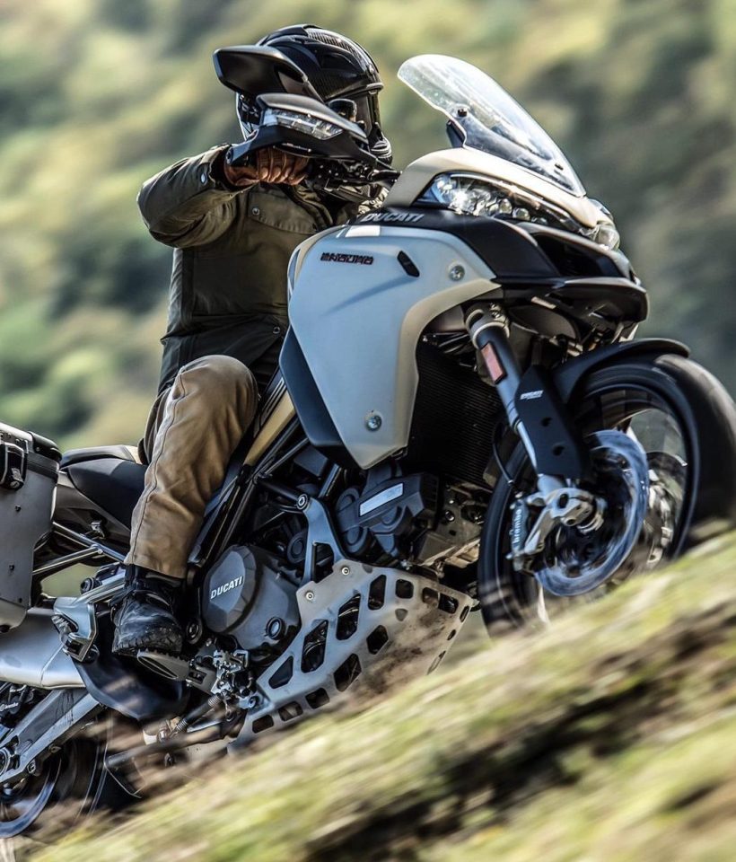  You won't believe it, looking at this beast, but the Ducati Multistrada Enduro has been downsized