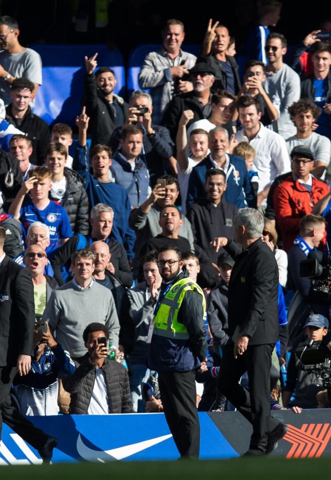 Jose Mourinho faced stick from Chelsea fans despite winning three titles when he bossed them