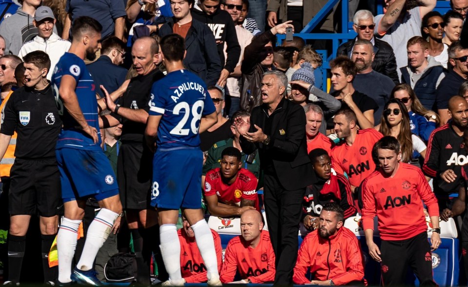 Jose Mourinho saw Chelsea grab a late leveller from sub Ross Barkley, sparking unfortunate scenes on the final whistle