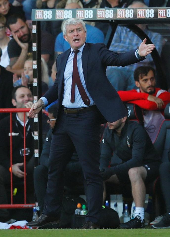  The pressure has eased slightly on Mark Hughes after his side picked up a point