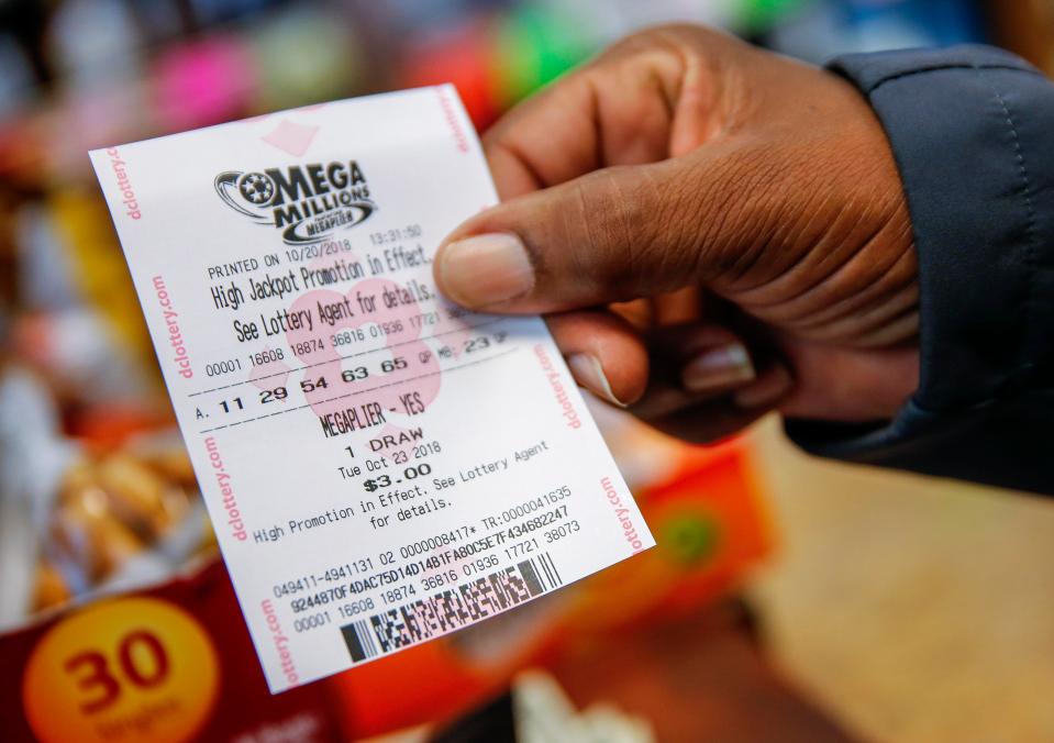  Tickets for the Mega Millions cost less than £2 and have been selling like hotcakes