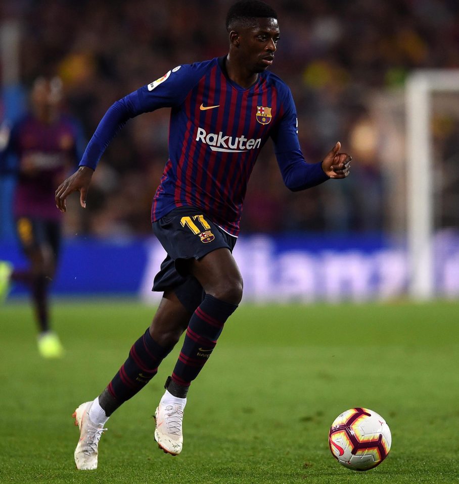  Barcelona fans have failed to see the sublime skilles of Ousmane Dembele that took the Bundesliga by storm prior to his move to Spain