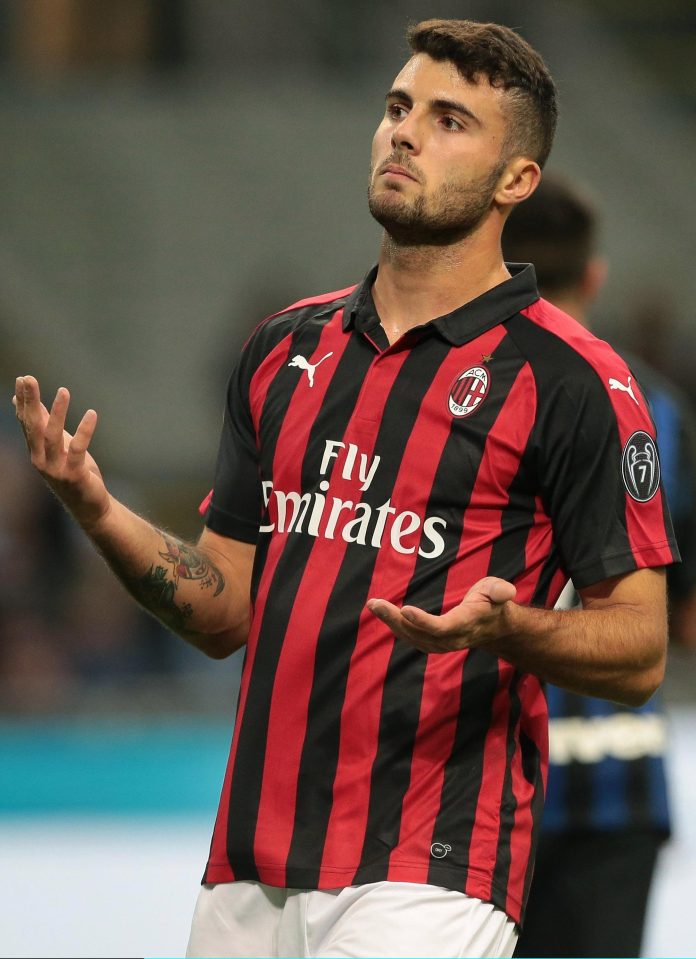  Patrick Cutrone is thought to be on the Chelsea radar after just one full term for AC