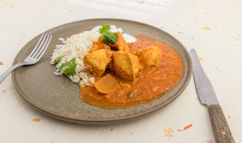  So that's one way to cut the cals of your weekly curry dinner