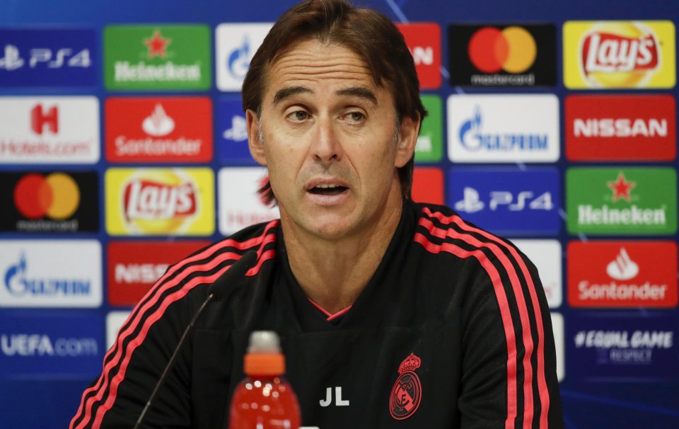  Julen Lopetegui is clinging on to his job at Real Madrid after a dreadful start to the season