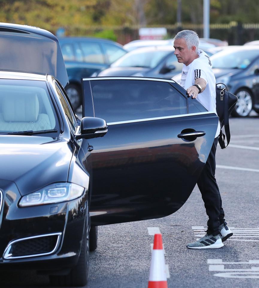  Jose Mourinho made the decision after United were delayed for the game against Valencia