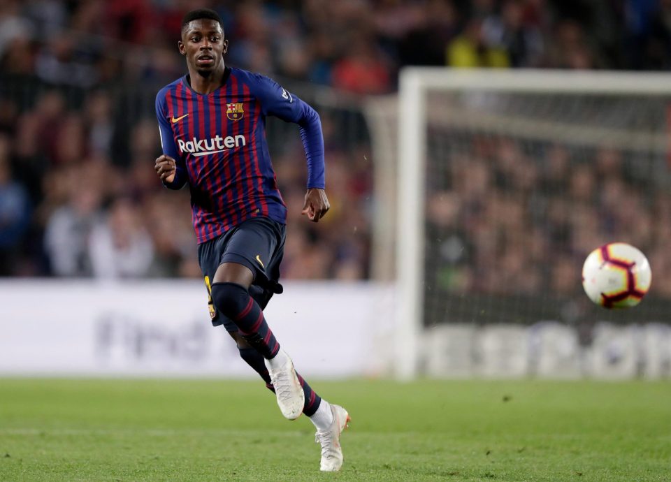  The Catalan club forked out an initial £97million to sign Dembele from Borussia Dortmund