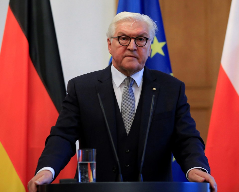 Frank-Walter Steinmeier will lay a poppy wreath in Britain for Remembrance Day