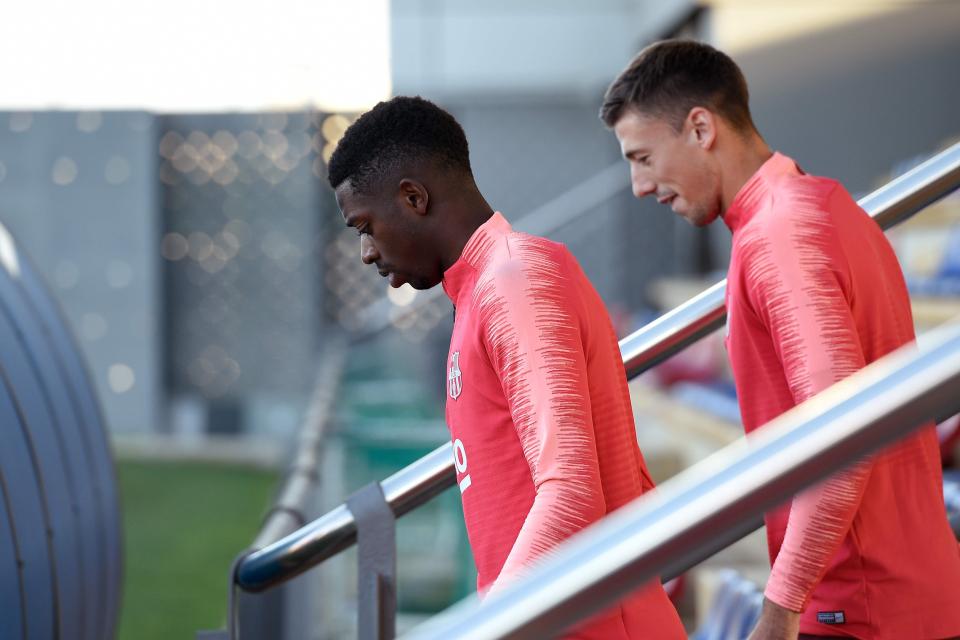  Dembele has reportedly has issues with punctuality for training since joining Barcelona