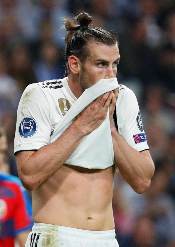  Gareth Bale has struggled this season as Real fell apart