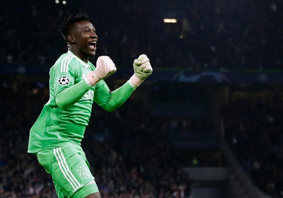  Andre Onana is on Tottenham's January shortlist according to reports