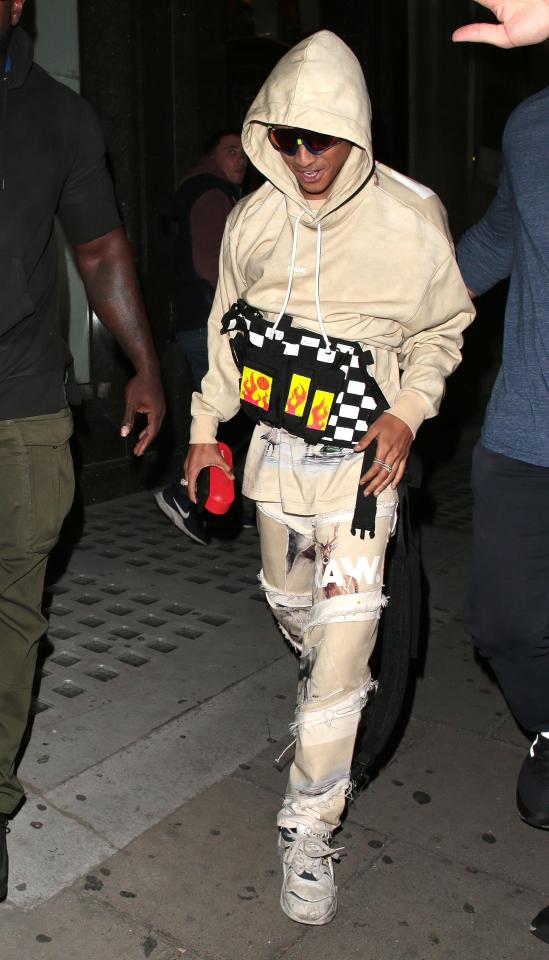  The outfit is from his new range Jaden Smith X G-Star Raw collaboration 'Forces Of Nature'