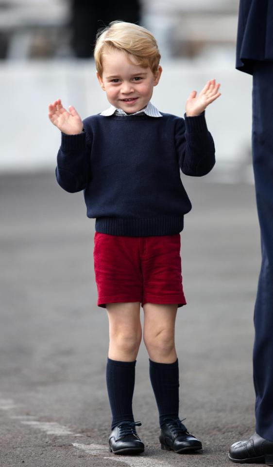  Prince George takes ballet classes at school