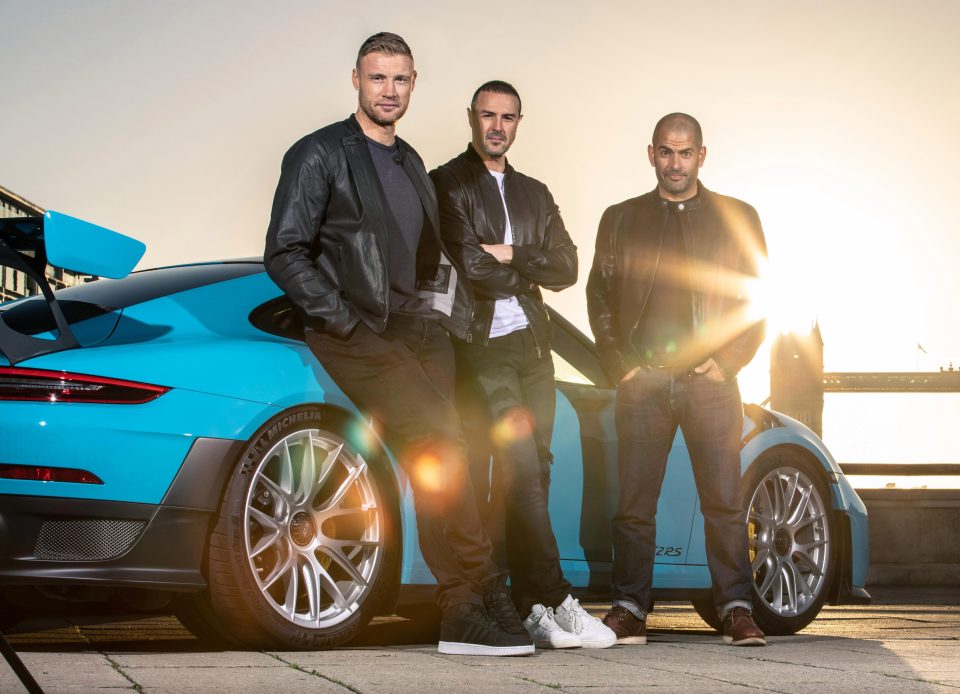  New kids on the engine block - Freddie Flintoff and Paddy McGuinness