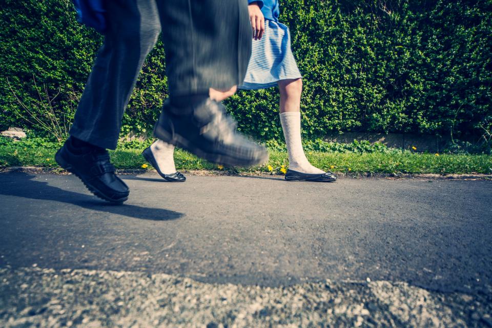  Shorter days can make walking home more risky for school children