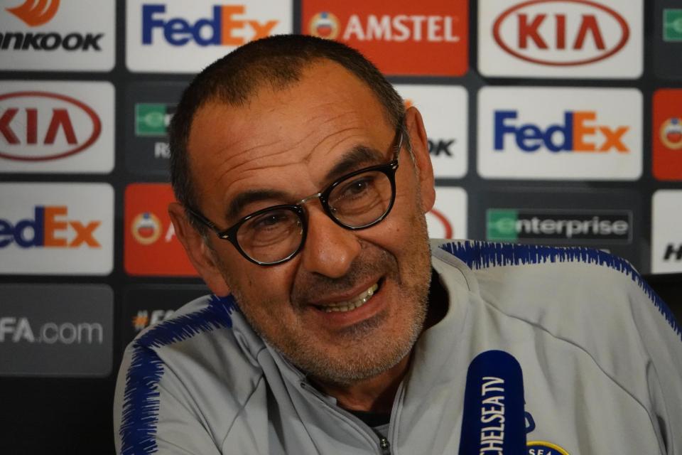  Maurizio Sarri confirmed Eden Hazard would miss tonight's game