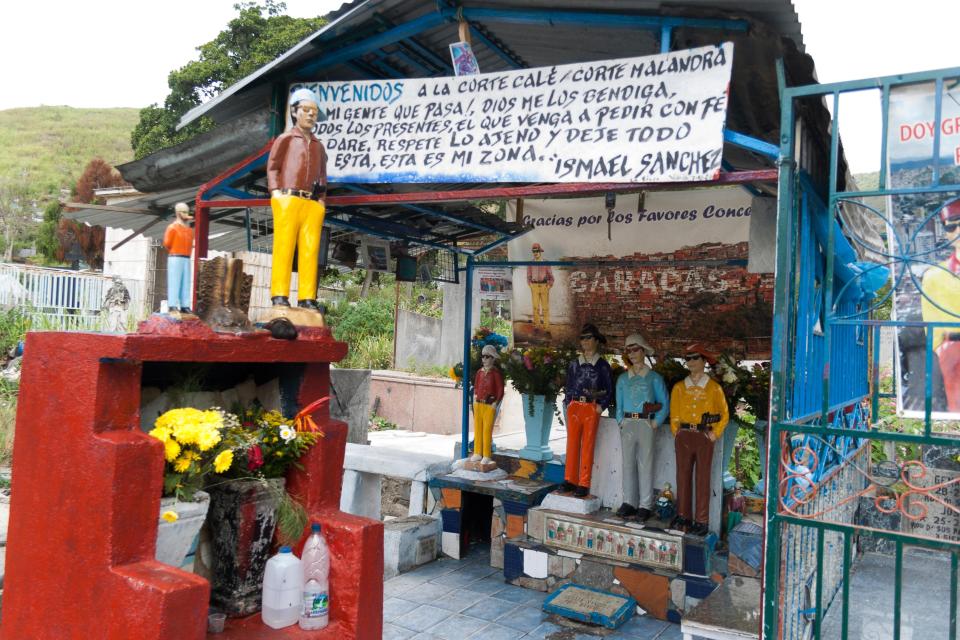  Locals worship them in the belief they will protect them from violence