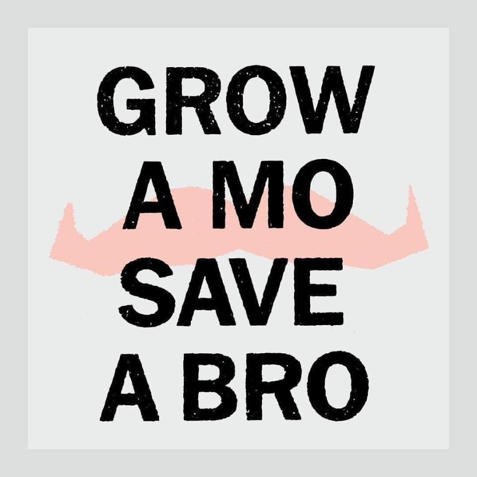  The Movember Foundation, which originates from Australia, helps support men who may be struggling with cancer treatment and diagnosis, depression or suicide