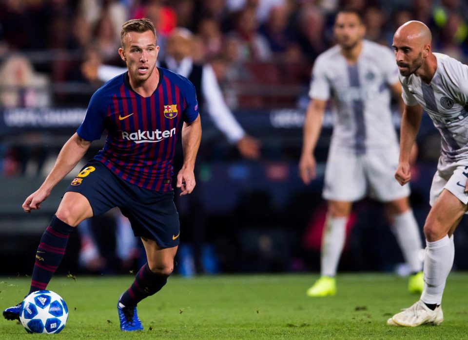  Arthur Melo is tipped to be the new Xavi at the Nou Camp