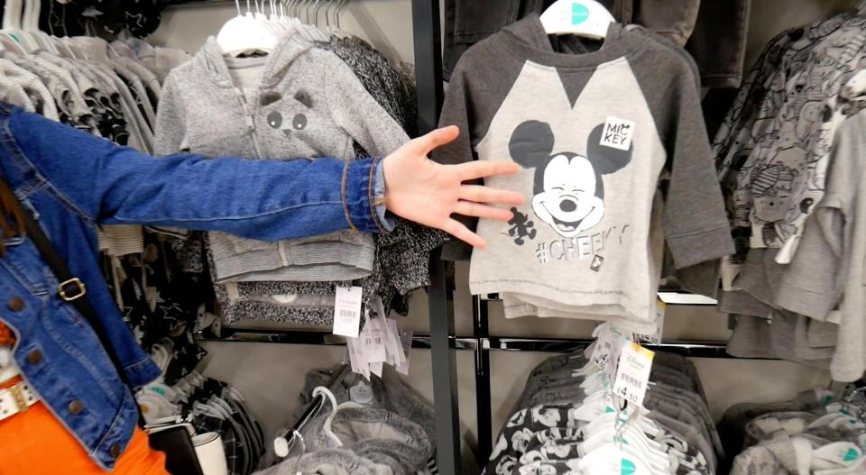  A retail assistant has praised Asda for selling gender neutral clothing