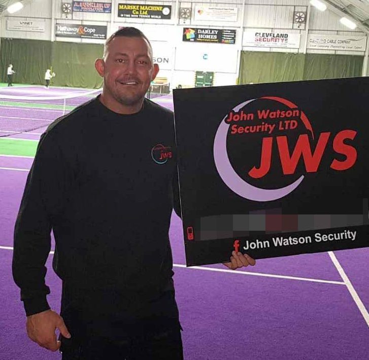  Wrestling fan John's firm patrols areas of Teeside to check up on homes and businesses