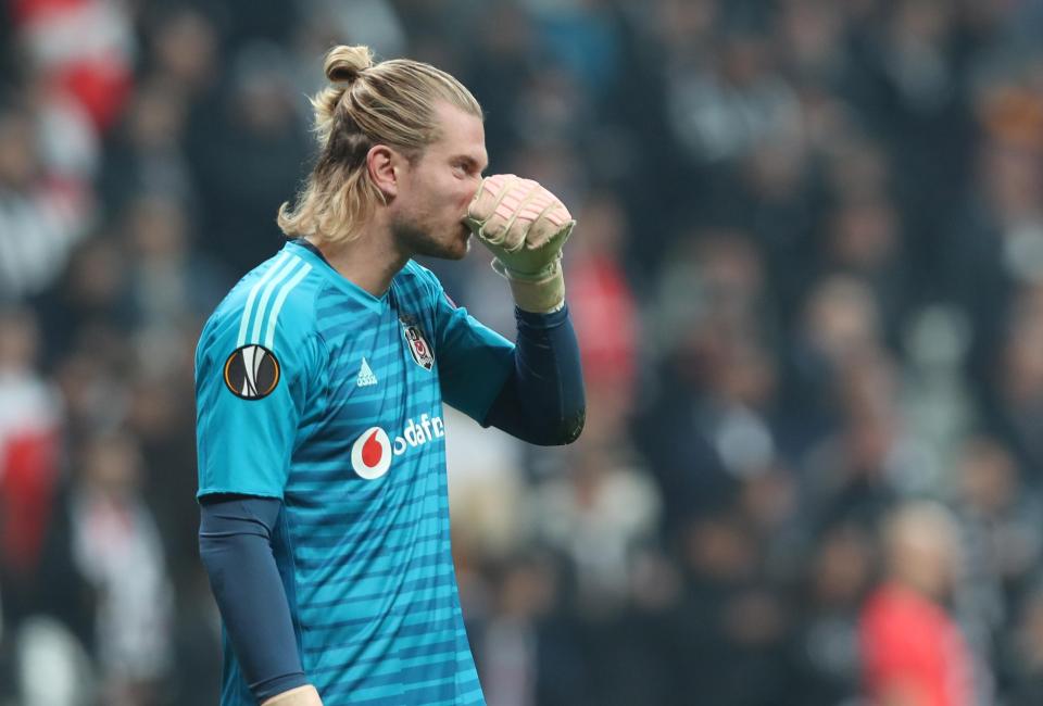  Loris Karius has struggled to rediscover his form in Turkey