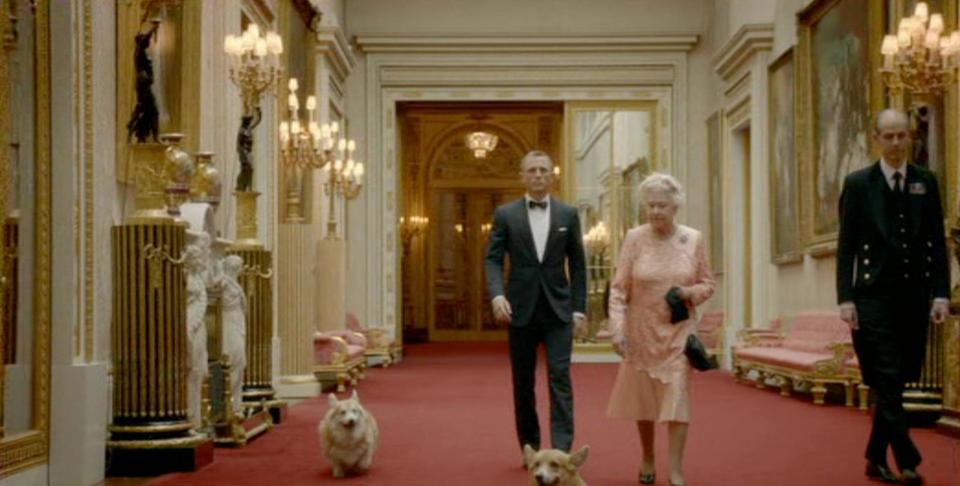  The corgis had free reign over Buckingham Palace and even featured in the opening ceremony of the 2012 Olympics with James Bond