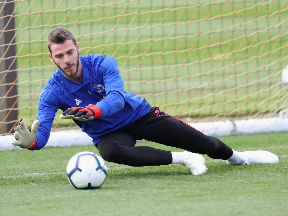  De Gea has been avoiding questions over his Man United future